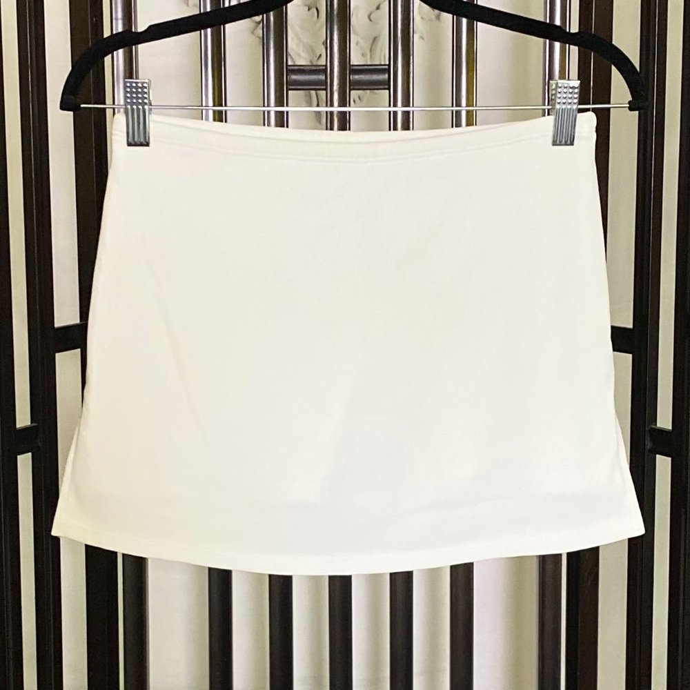 White Stretch Tennis Skort - Size Small - Like New